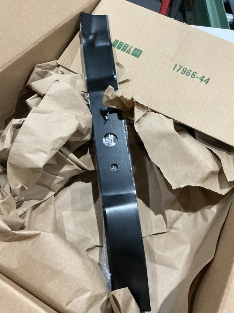 Condition photo showing Good Condition for mulching mower blade compatible with ryo bi 20 inch lawn mower, replaces for 635373 33120bdb and 514061-49 (2 pack)