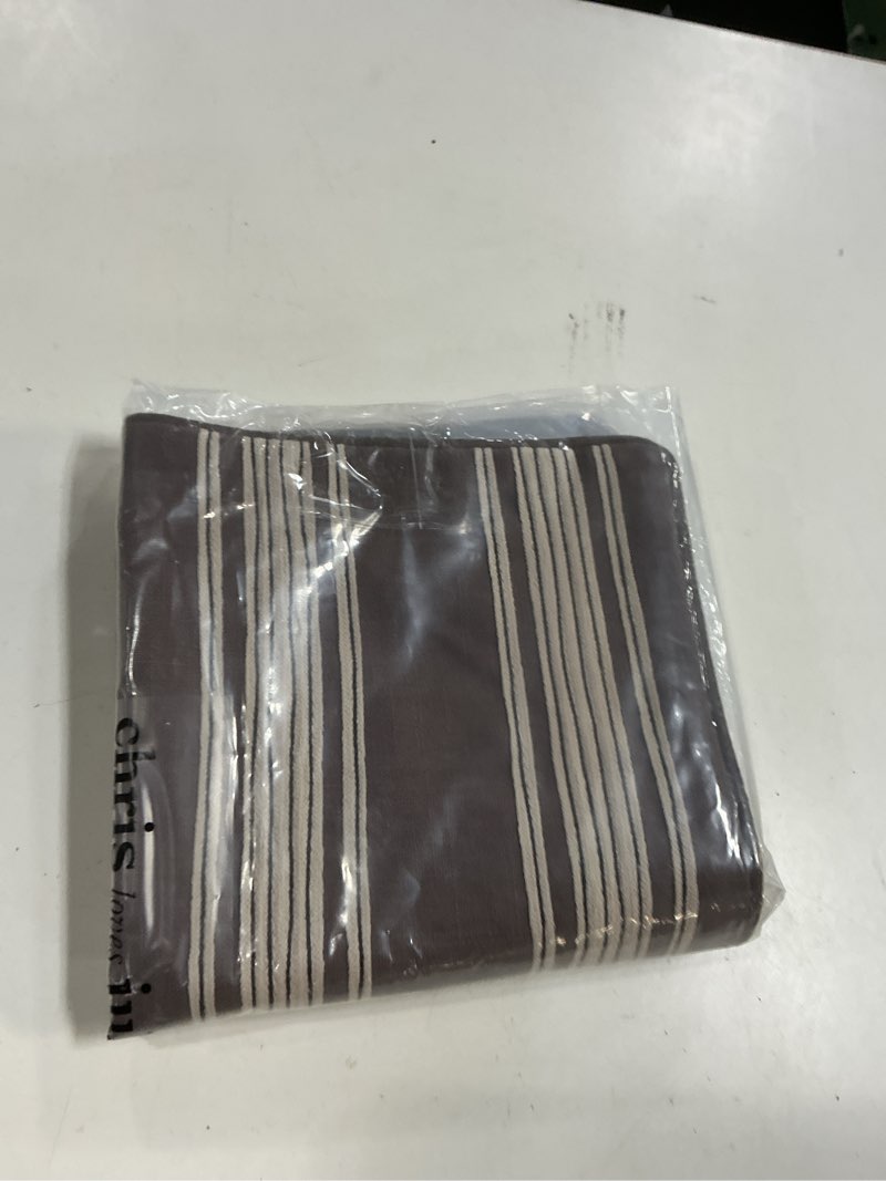 Condition photo showing New/Like New for loloi chris loves julia verona collection pcj0033 brown 18'' x 18'' cover only pillow