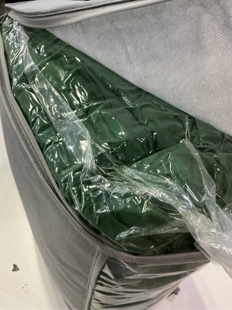 Condition photo showing New/Like New for bare home comforter set - size - ultra-soft - goose down alternative - premium 1800 series - all season warmth (king/cal king, taupe) king/cal king 08 - taupe color green