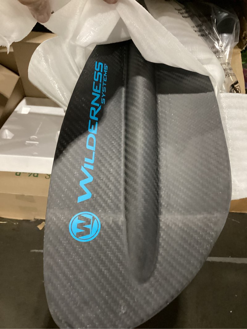 Condition photo showing Good Condition for riptide 3-piece sup or stand up paddle board paddle | 85 sq. in. fiberglass blade | adjustable aluminum shaft, 70-86 inches, blue (8050026)