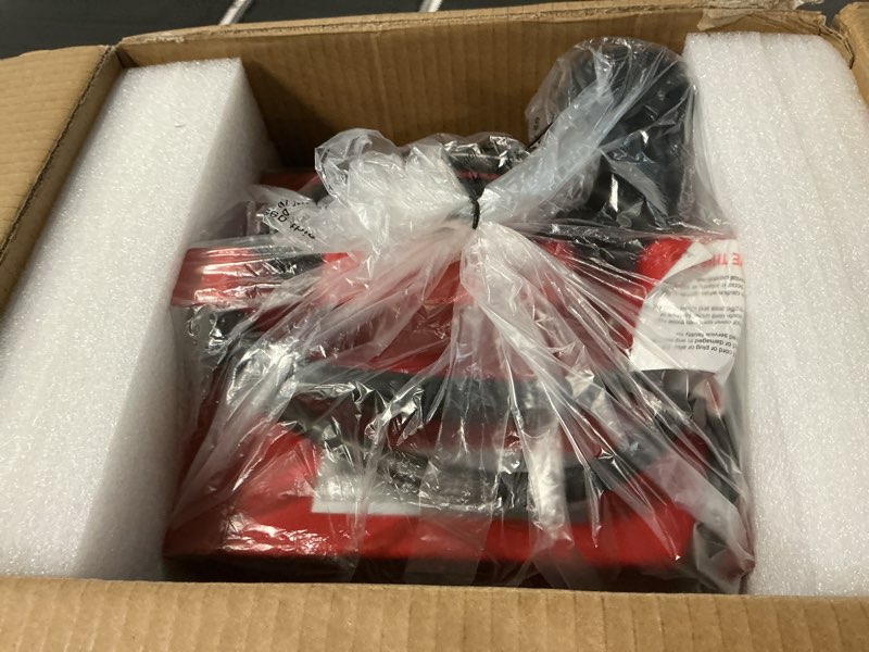 Condition photo showing Good Condition for Comfort Zone CZ290 NEMA 6-30P 4,800-Watt Fan-Forced Industrial Heater, Integrated Thermostat Control, Heavy Gauge Steel, Carry Handle with Rubber Feet and Overheat Protection, Red