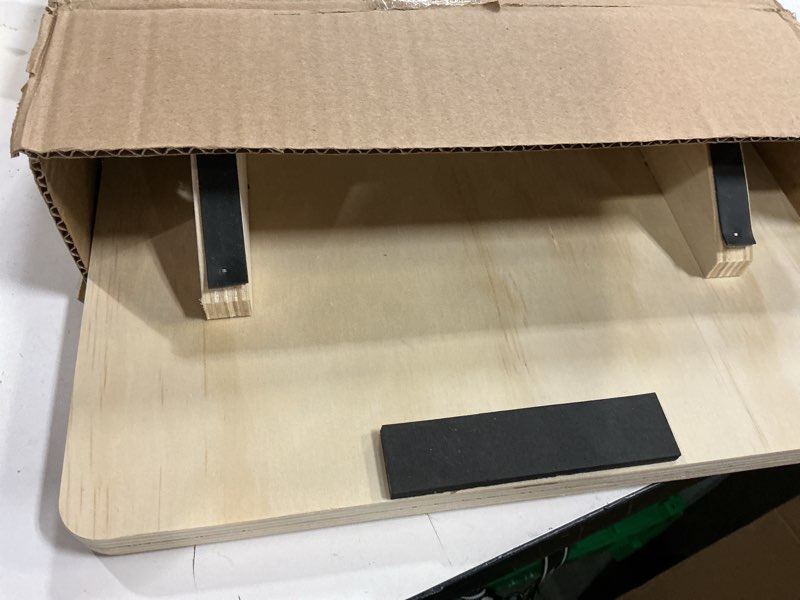 Condition photo showing New/Like New for balance board for adults-anti-slip wobble board for physical therapy, office balance beam, core strength trainer-wooden rocker board