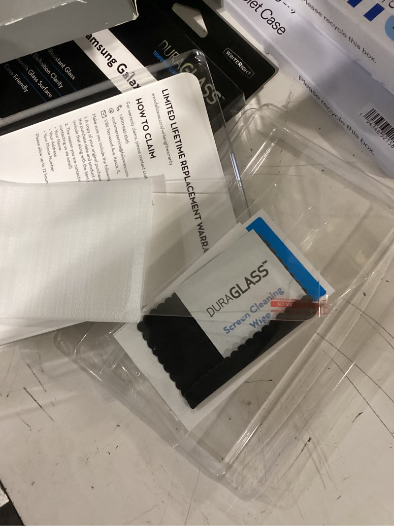 Condition photo showing Good Condition for duraglass tempered glass screen protector with quick installation tray for samsung galaxy a17 5g