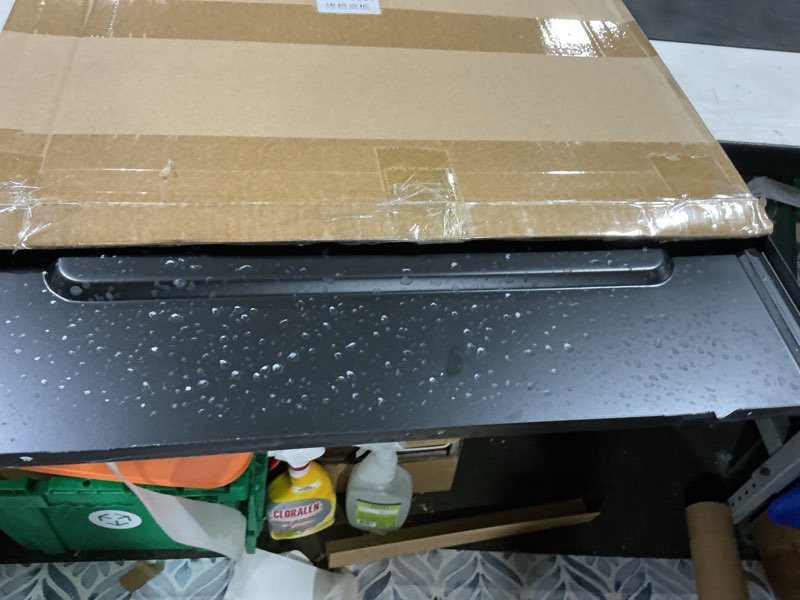 Condition photo showing As Is for 316400601 oven bottom panel for frigidaire gas ranges and stoves, compatible with frigidaire/kelvinator/kenmore oven, replace part 316400601, ap3731407,1056057