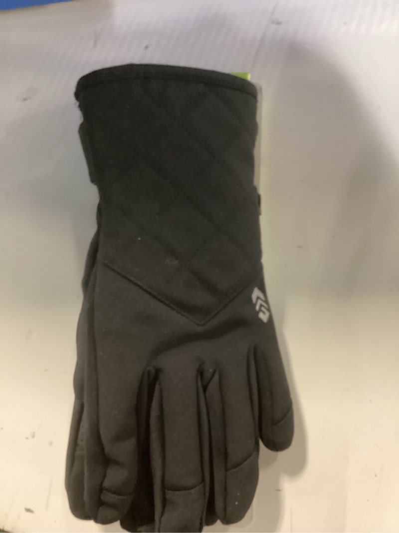 Condition photo showing New/Like New for free country women s softshell gloves - black xs/s