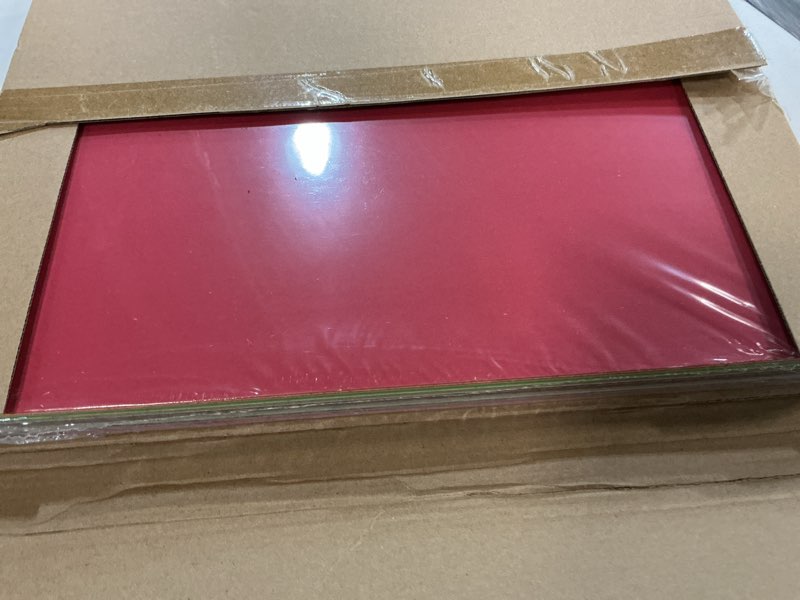 Condition photo showing New/Like New for 100 pcs 50 assorted color poster board 11 x 14 in colored posterboard paper bulk 250 gsm thickness cardstock blank smart vision board for school drawing arts craft projects display diy scrapbooking