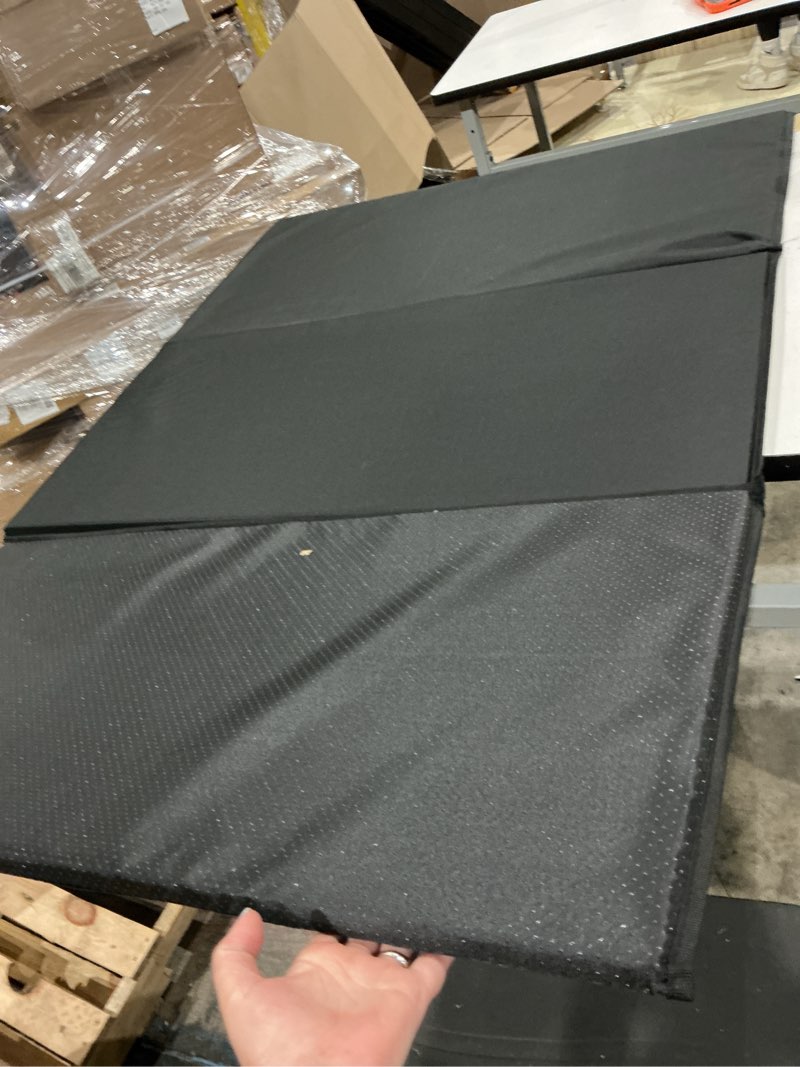 Condition photo showing As Is for similar))))))mil-tec foldable sleeping mat black with white edge.