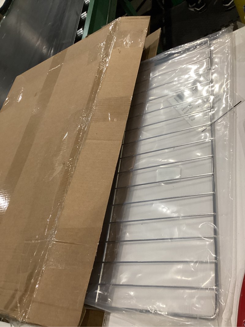 Condition photo showing New/Like New for WB48T10063 Replacement Oven Rack for GE Range Oven Stove Wire Rack AP4538468, PS2577619,24" x 17" Oven Wire Rack Parts WB48T10063 1pc