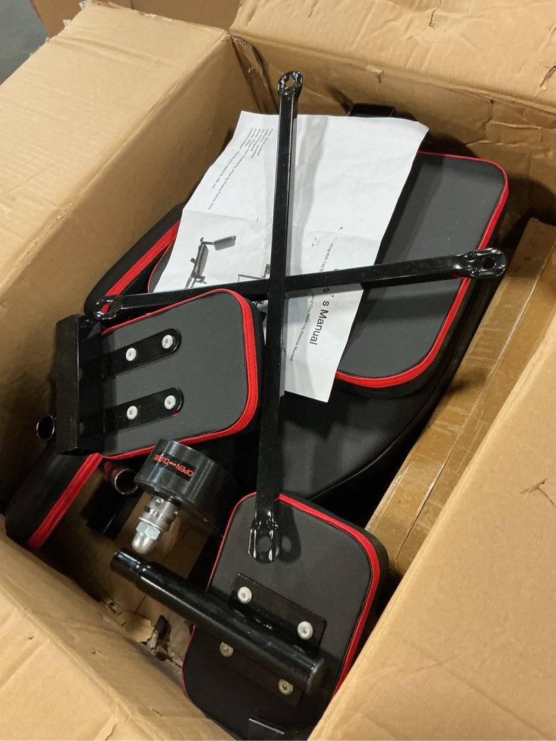 Condition photo showing As Is for Leg - Stretcher - Machine, Split - Stretching Machine for Flexibility, 300lbs Hip Spreader for Beginner Tight HIPS, Heavy Duty Splits Training Equipment of Home Dancing Room Gym Style B