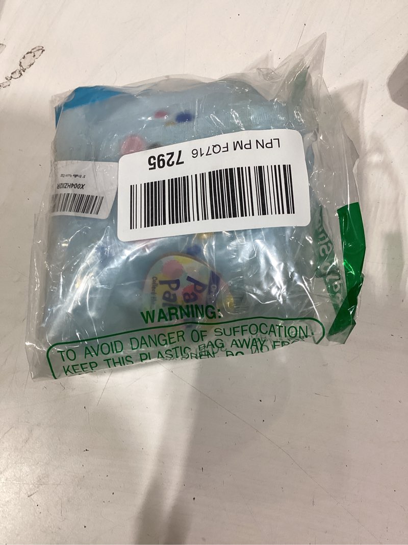 Condition photo showing New/Like New for aurora adorable palm pals shellie robin egg stuffed animal - pocket-sized play - collectable fun - blue 5 inches