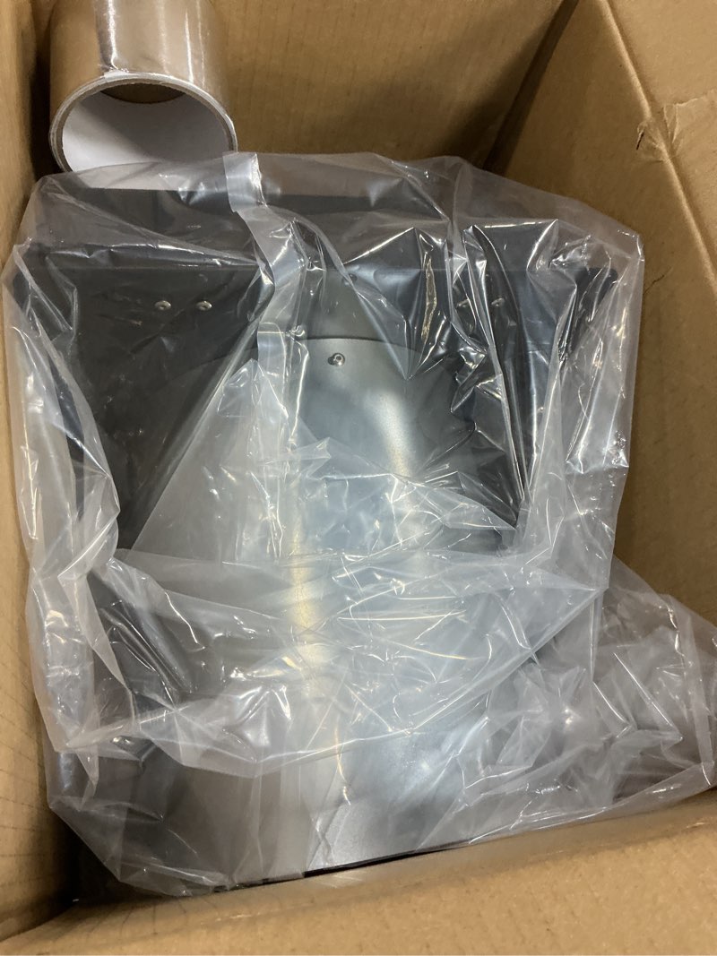 Condition photo showing Good Condition for 7Inch Wall Vent with Screen and Damper,Galvanized Steel Hooded Wall Vent Cover Cap Exhaust Vent Cover Outside,Exterior Vent Hood Outdoor for Kitchen Range Hood Laundry Dryer Bathroom Fan Duct Air Vent 7 Inch Black