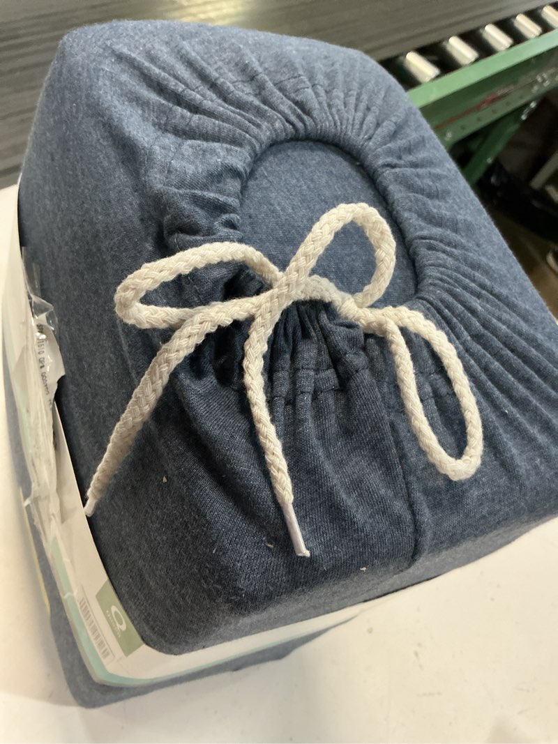 Condition photo showing Good Condition for mainstays blue cove king extra soft sheet