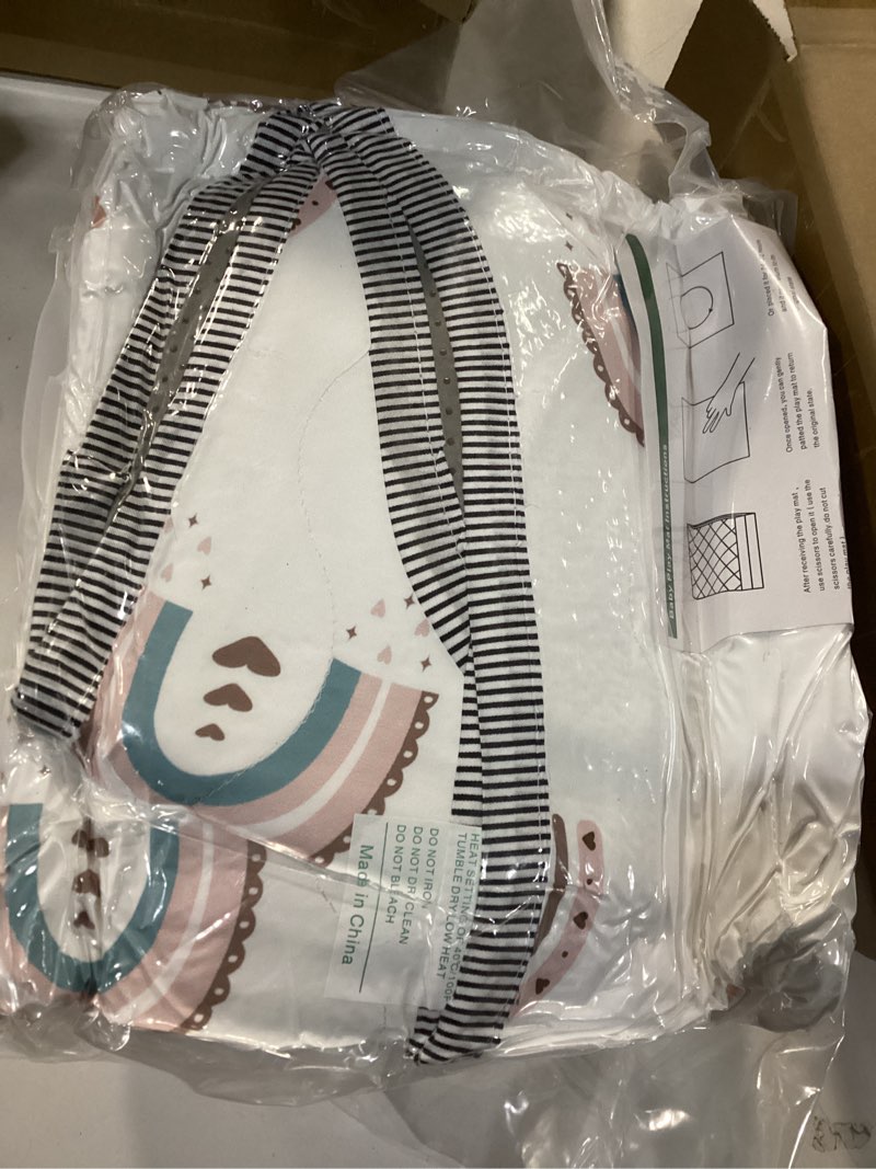 Condition photo showing New/Like New for ( similar) Baby Play Mats for Floor,Thick Soft 50\" X 50\" Playpen mat, Foldable and Machine Washable Baby Crawling Mat?Baby Play Mat for Babies to Play and Learn (Rainbow) 50\" X 50\" Rainbow