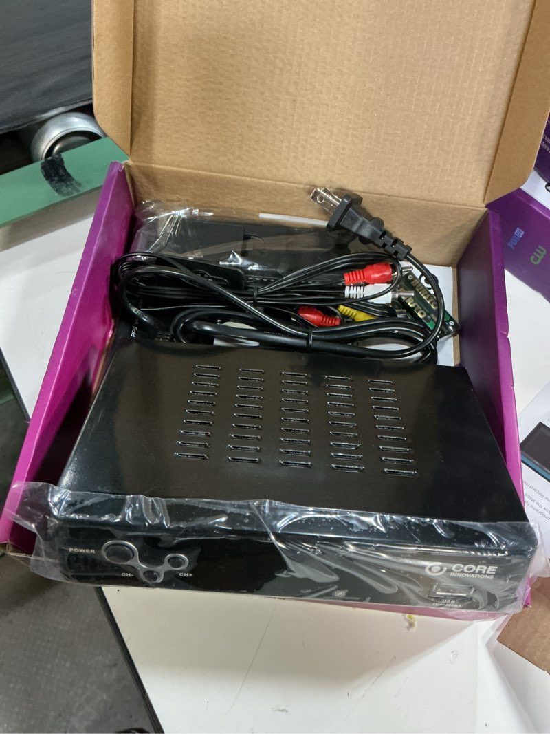 Condition photo showing Good Condition for core innovations ctcb105 over the air digital tv converter & dvr box