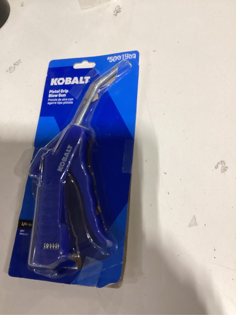 Kobalt Pistol Grip Blow Gun