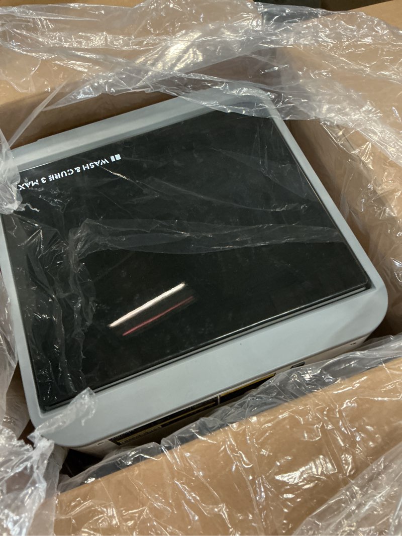 Condition photo showing As Is for ANYCUBIC Wash & Cure Max 3.0, 15.1L Ultra-Large Wash and Cure Station, Detergent Saving 50%, Customizable Wash & Cure Process, Compatible with Photon Mono Saturn Halot Resin 3D Printer XL-Wash & Cure Max 3.0