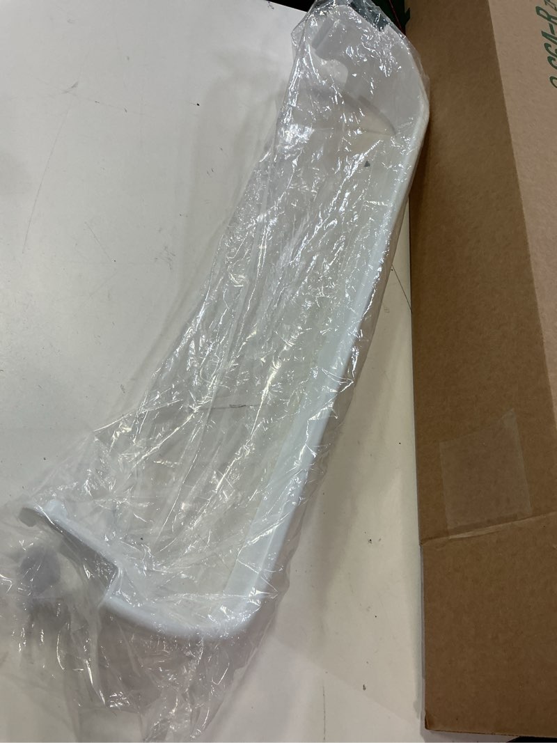 Condition photo showing Good Condition for 240534901 & 240534701 refrigerator door shelf bar rail, door shelf retainer bar. compatible with frigidaire, kenmore, westinghouse, crosley