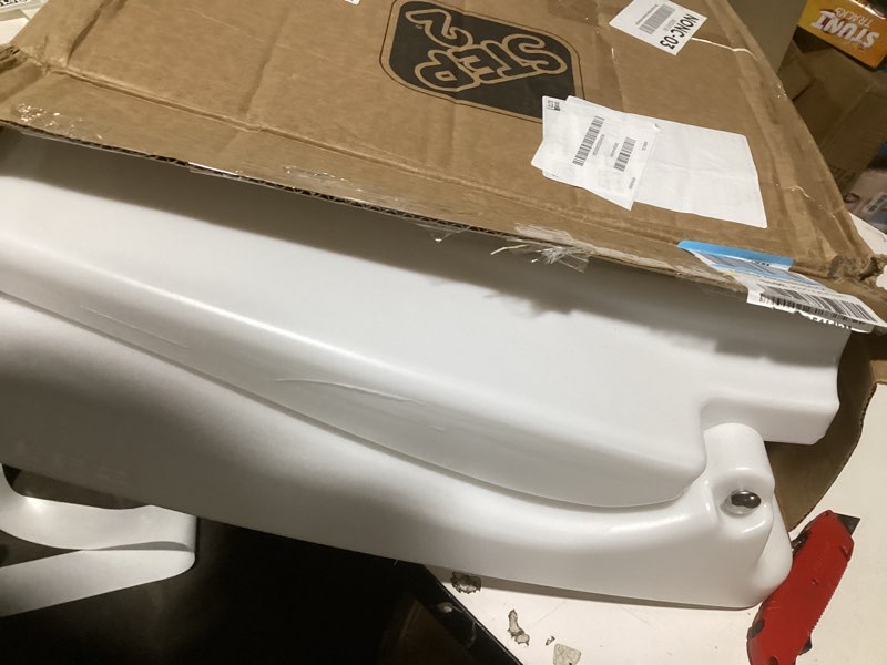 Condition photo showing Good Condition for Step2 Foldable Adult Flip Seat, Portable Outdoor Chair for Poolside, Tailgating, Camping, Picnic Chair, Provides Back Support When Sitting on Ground, White
