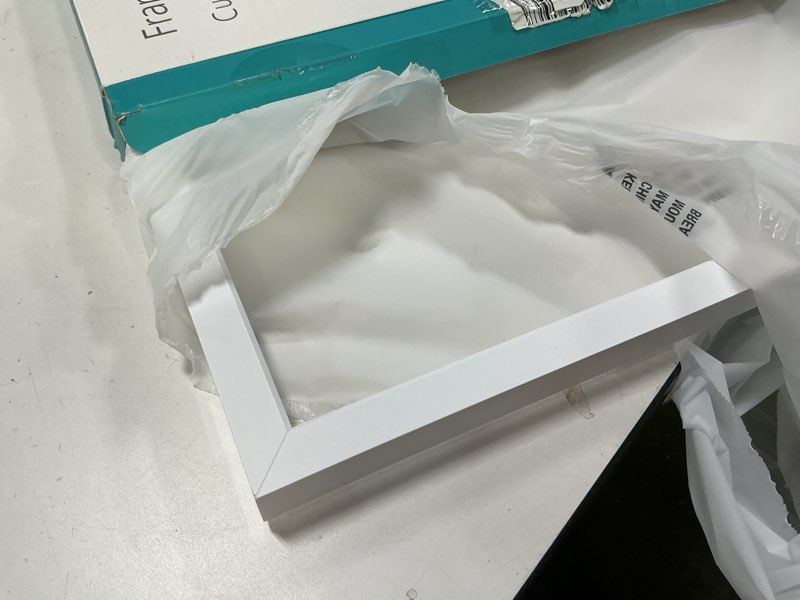 Condition photo showing As Is for Made for Amazon Frame for Echo Show 21 (2024 Release) White