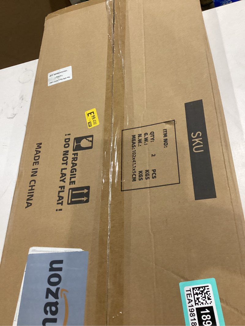 Condition photo showing New/Like New for 12x36 Picture Frame 2 Packs, Real Glass and Rustic Black Wood Frame, Display Collage Pictures Twelve 4x6 With Mat or Pennant 12 x 36 Without Mat - Horizontal or Vertical Wall Mounting 12x36 in matted to 12-4x6 Rustic Black