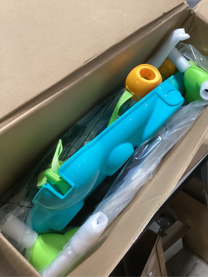 Condition photo showing New/Like New for Bright Starts Disney Baby Finding Nemo Sea of Activities Baby Activity Center Jumper with Interactive Toys, Lights, Songs & Sounds, 6-12 Months (Blue)