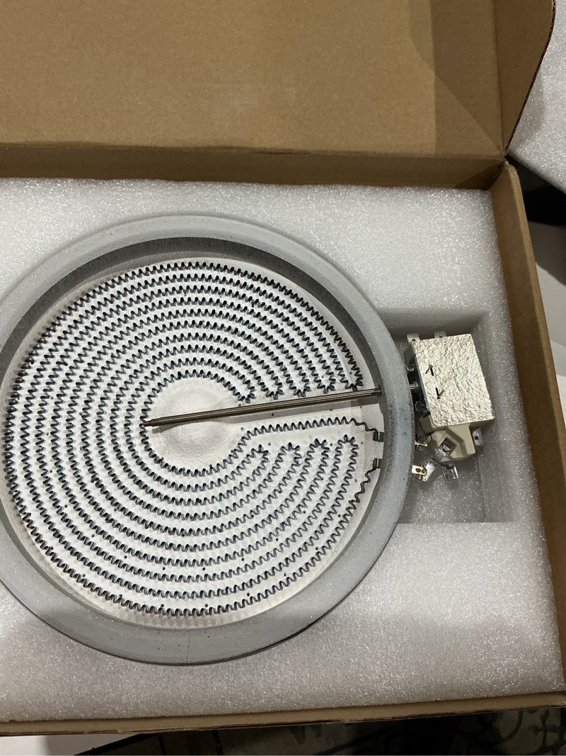 Condition photo showing As Is for upgraded wb30t10136 wb30t10045 8 in radian surface element. replace1474221 ap4363599 ps2339867 eap2339867. compatible with ge ranges abs4 jcp3 pcp9 jp30 jp33 jp34 jp35 xb62 pp91 jb62 series.