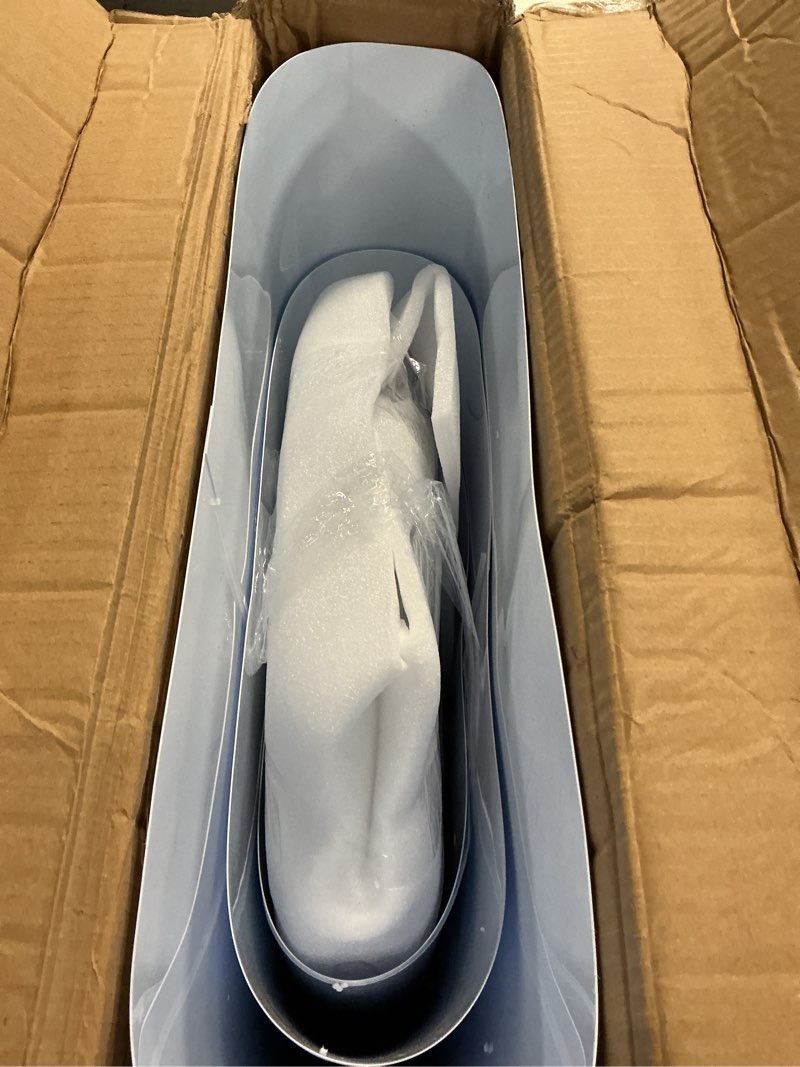 Condition photo showing Good Condition for saitimade set of 3 - white round cylinder stands, high strength pvc pedestal stands for party, wedding, birthday, baby shower decoration - 23.6''(l), 29.5''(xl), 35.4''(xxl) large-3pcs