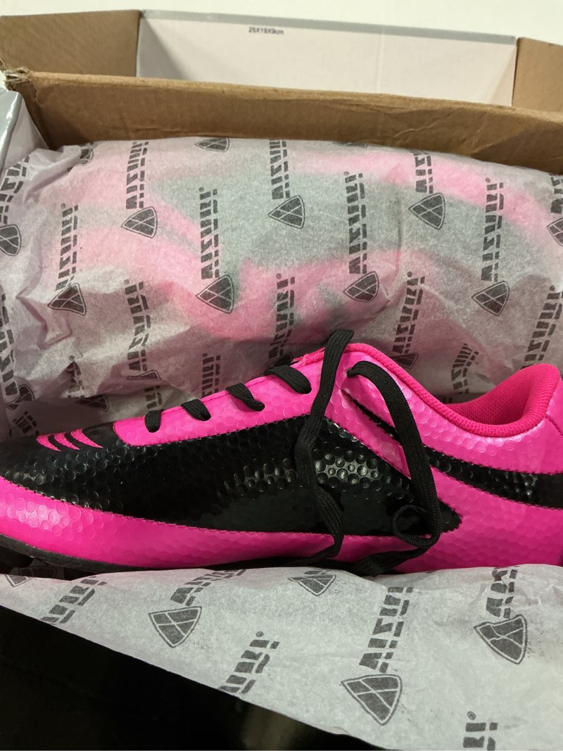 Condition photo showing New/Like New for vizari usa kids soccer cleats – youth football shoes for boys & girls | lightweight firm ground outdoor cleats – durable athletic soccer shoes size 2
