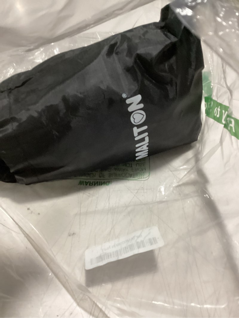 Condition photo showing Good Condition for maliton inflatable travel pillow for airplane comfortable sleeping to relieve neck and shoulder pain, support head inflatable pillow for long flights, used for airplanes, cars, trains, office(black)