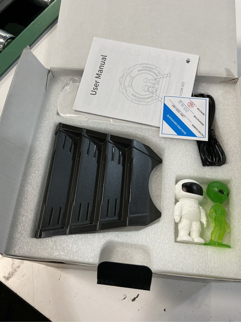 Condition photo showing Good Condition for northern galaxy light projector with plasma ball ,remote control led night light aurora portal proje