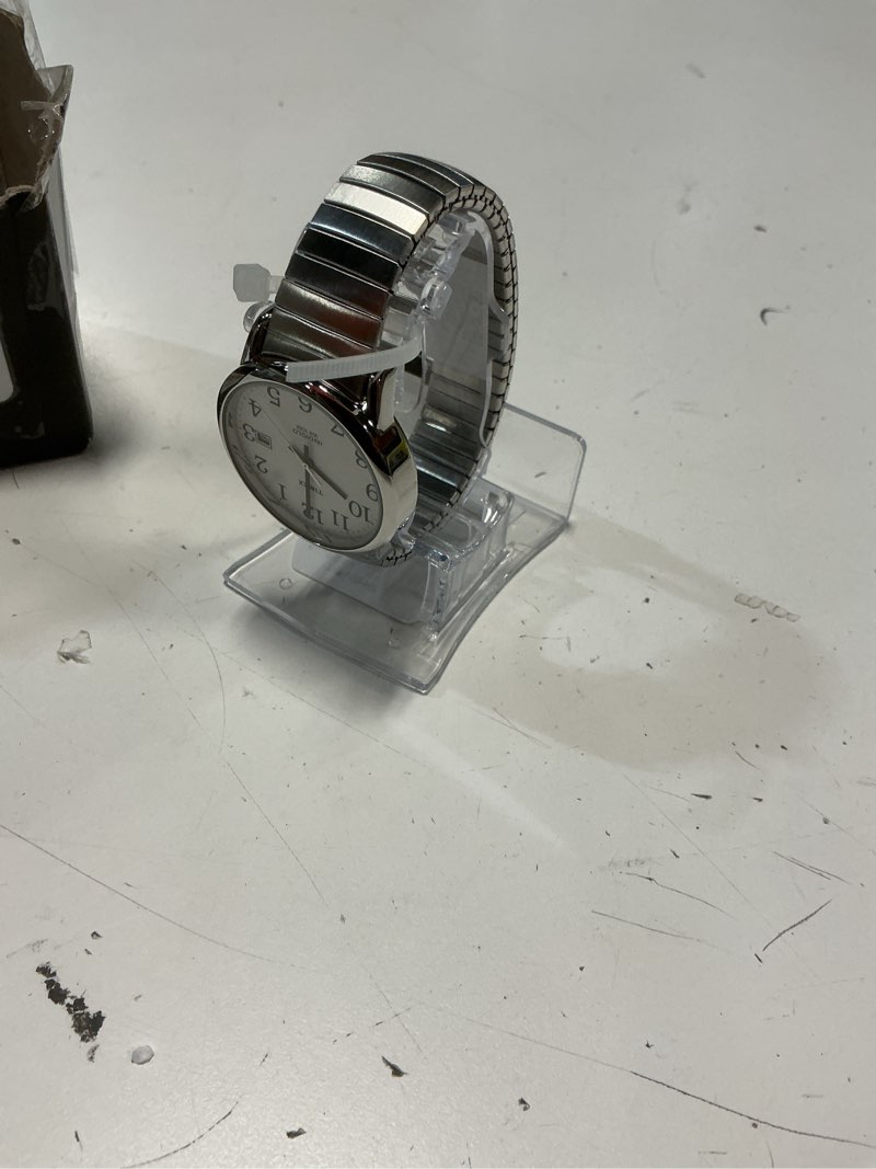 Condition photo showing Good Condition for timex men's easy reader watch 35mm stainless steel/silver-tone/white/d/35mm