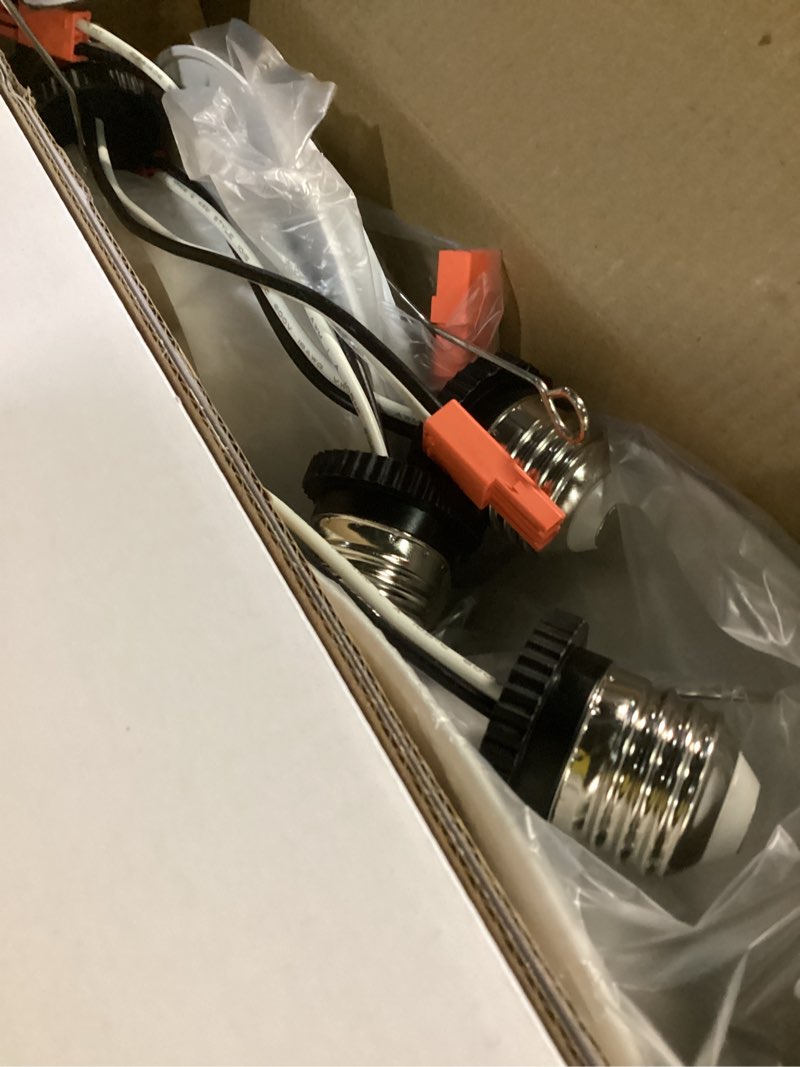 Condition photo showing Good Condition for Amico 5/6 Inch 5CCT LED Recessed Lighting 12 Pack, 1050LM Flat Can Lights, Dimmable, IC Rated, 12W Eqv 110W, 2700K/3000K/4000K/5000K/6000K Selectable, Retrofit Installation- ETL Listed