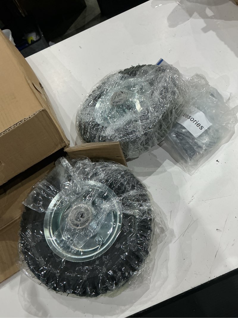 Condition photo showing As Is for dirt bike training wheels for pw50, mx125 & crf50 | universal fit 50cc 49cc kids dirt bikes | compatible with yamaha pw50/ttr50, razor mx125/mx350/mx400, honda crf50 | easy install & 10-year warranty