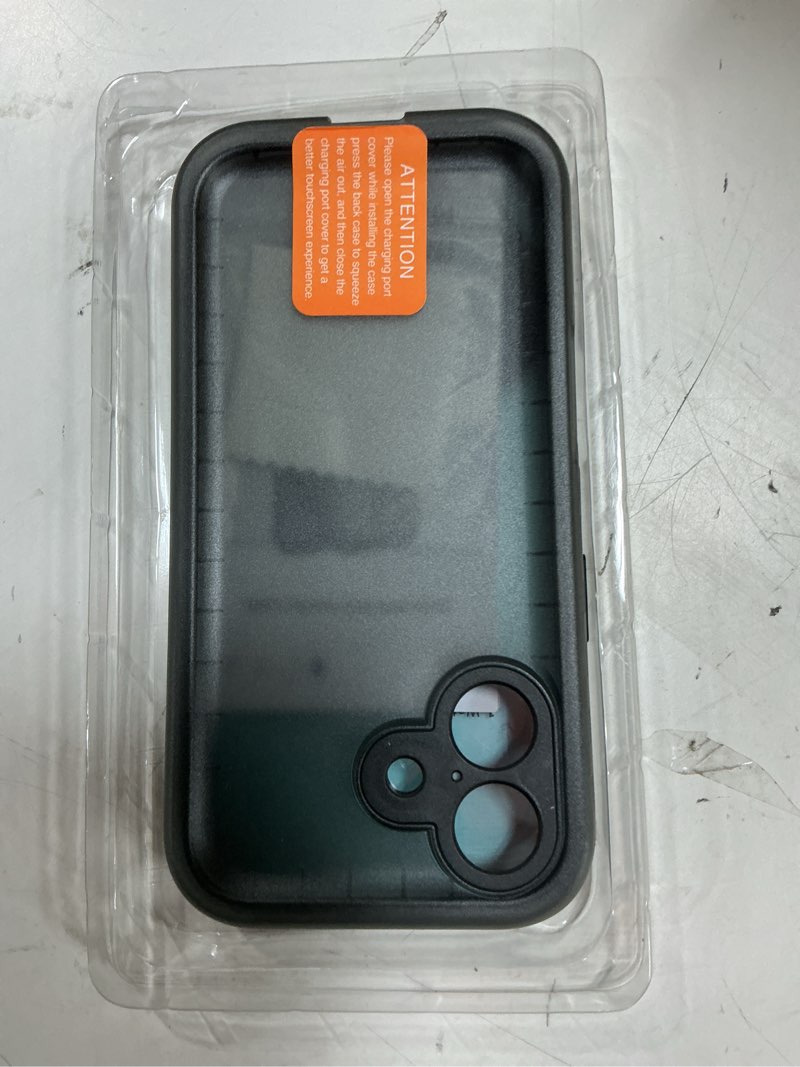 Condition photo showing Good Condition for sportlink for iphone 16 waterproof case - shockproof dustproof case with built-in clear screen protector, full body heavy duty sealed protective cover for i phone 16 6.1" black for iphone 16 (6.1'') black