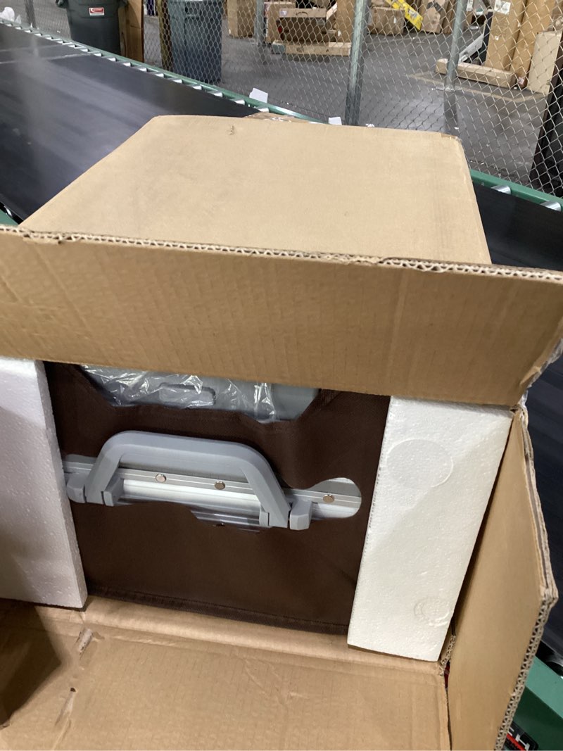 Condition photo showing Good Condition for carry on luggage 22x14x9 airline approved, zipperless luggage carry on, hard shell suitcases with tsa lock, lightweight carry on suitcases with aluminum frame (silver, 20inch) silvery 20inch