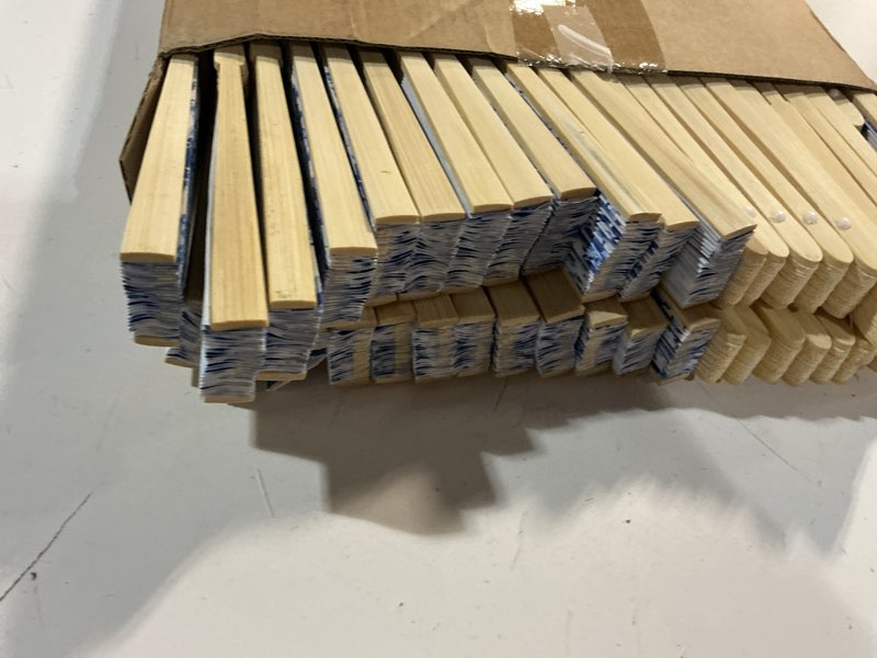 Condition photo showing As Is for menkxi 48 pcs chinoiserie printed hand fan summer retro paper fans blue and white porcelain folding fans for dancing, party, wedding gifts, home decorations