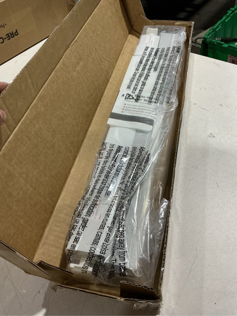 Condition photo showing Good Condition for lazblinds no tools no drill cordless cellular shades, blackout light blocking honeycomb shades for home, thermal insulation blinds for windows, 22" w x 36" h, white blackout-white 22" w x 36" h