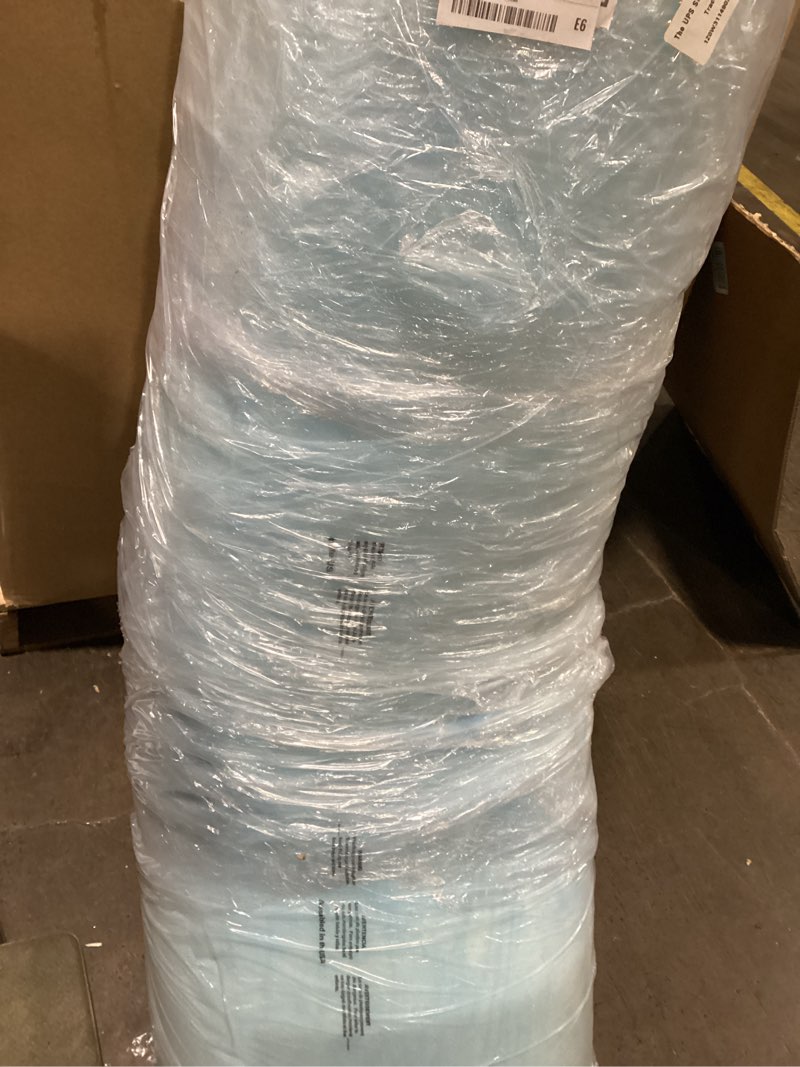 Condition photo showing As Is for Sure2Sleep Gel Swirl Memory Foam Mattress Topper - 3 Inch, Pressure Relieving, Cooling Comfort - Made in The USA & CertiPUR-US Certified - Softens Firm Beds and Extends Mattress Life - Full Size Full 3 INCH