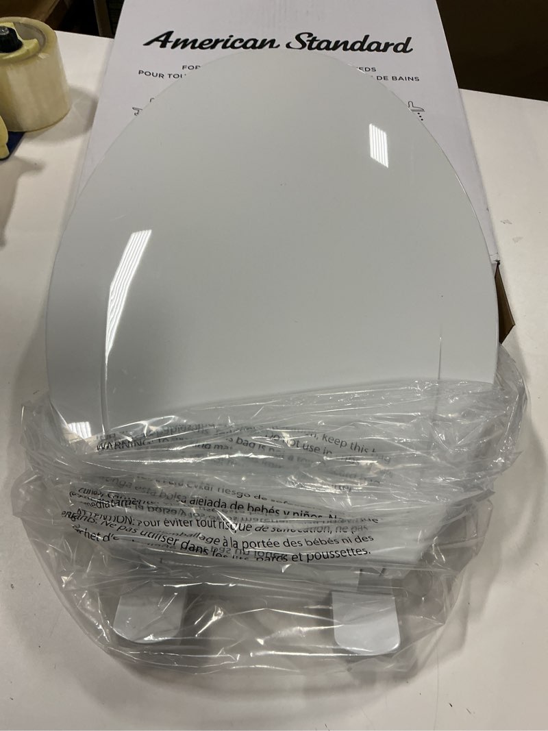 Condition photo showing Good Condition for AMERICAN STANDARD MIGHTY TUFF SLOW CLOSE ELONGATED TOILET SEAT