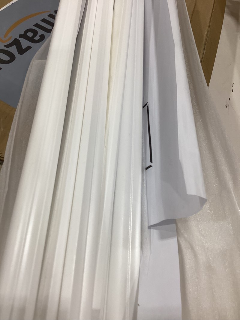 Condition photo showing Good Condition for colingmill 1 set peel and stick door moulding trim kit premade wall moulding panels flexible self adhesive 3d wainscoting panels for mirror window frame decor (16"x20") top 16"x20" and bottom 16"x20" 1