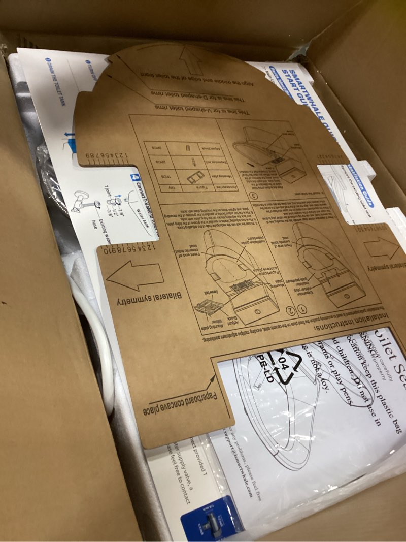 Condition photo showing Good Condition for Electric Bidet Toilet Seat, Heated Toilet Seat Elongated with Instant Warm Water & Dryer, Feminine &