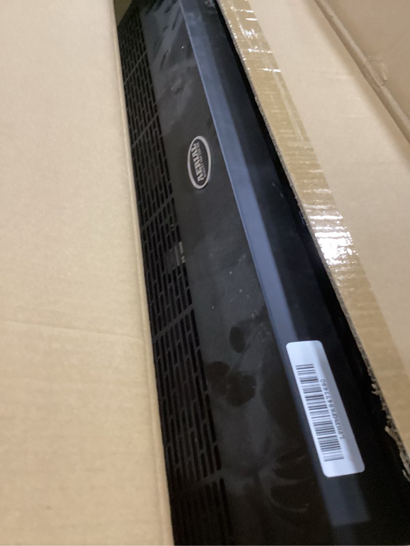 Condition photo showing Good Condition for DuraSteel Wall Mounted Air Curtains for Doors Commercial - 36 Inch Black Fly Fans - Super Power Over Door Fan with MS Switch - Sliding Under Door Fans to Move Air Curtain Blower Keep Flies Bugs Out Titan-1 36" (inch) Dark