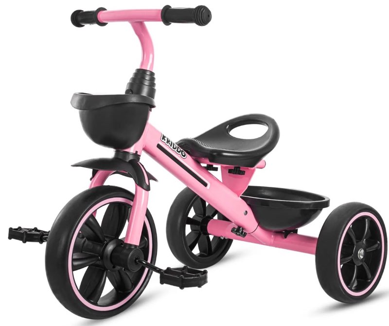 Incomplete, KRIDDO KIDS TRICYCLES AGE 24 MONTH TO 4 YEARS,GIFT TODDLER TRIKE FOR 2.5 TO 5/ 2-4 YEAR OLDS.