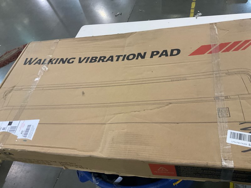 Condition photo showing New/Like New for Sperax Walking Treadmill Pad with APP, 3 in 1 Under Desk Treadmill, 400W Low Noise Walking Vibration Pad with Remote Control,Portable Treadmills for Home Office