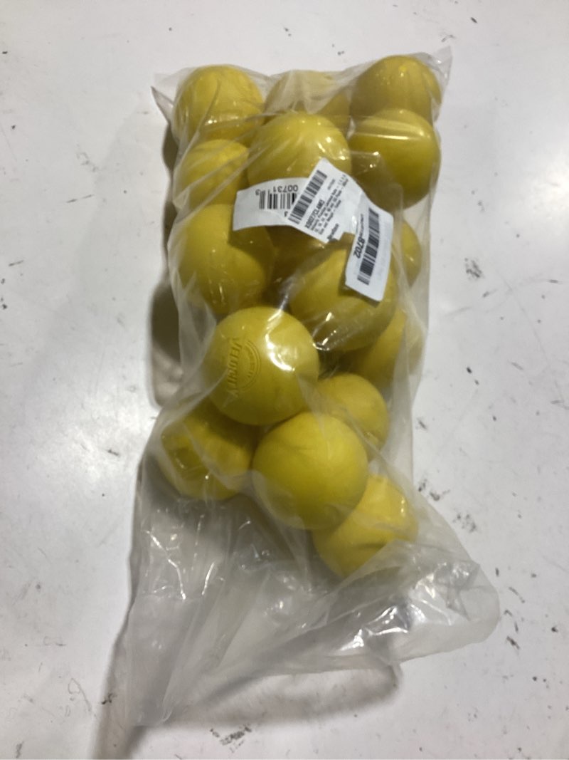 Condition photo showing Good Condition for velocity lacrosse balls - 18 packs - for practice, official nfhs and college approved size 18 balls practice ball yellow