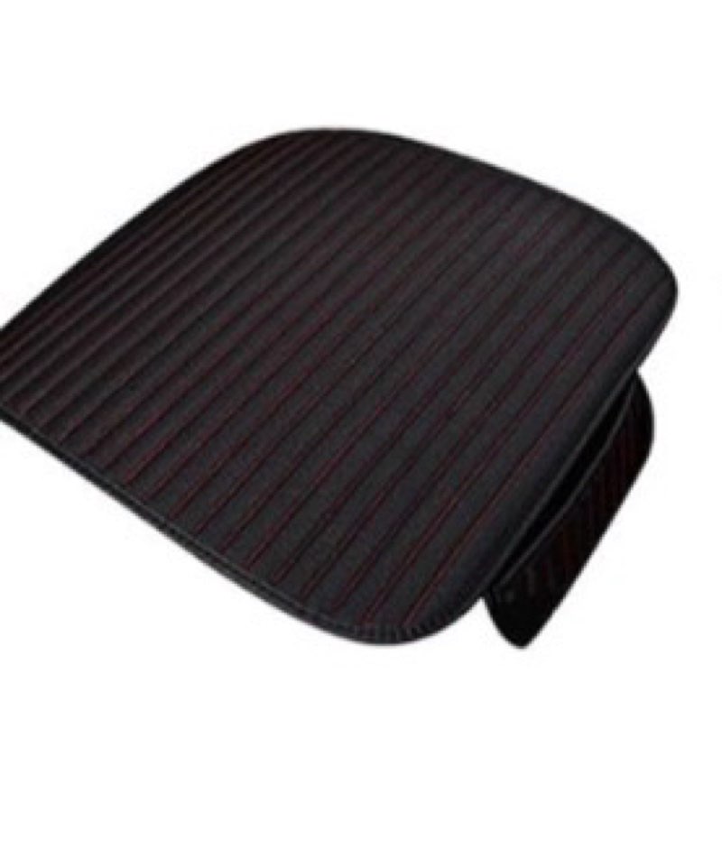 car seat cushion car fit for seat cover flax fit for seat cushion automobile backrest cushion pad covers mat four seasons car seat cover(black