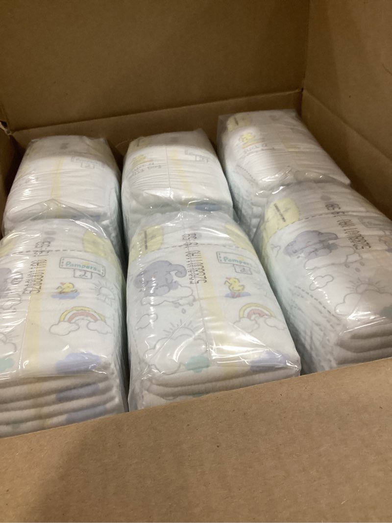 Condition photo showing Good Condition for Pampers Baby Diapers - Swaddlers - Size 2, 186 Count, Ultra Absorbent Disposable Infant Diaper