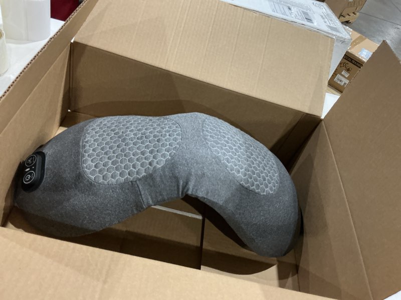 Condition photo showing Good Condition for 3 in 1 upadate rechargeable electric lumbar support pillow with adjustable height for bed and chair,cordless back massager for pain relief deep tissue,back massager with heat for home & office black small