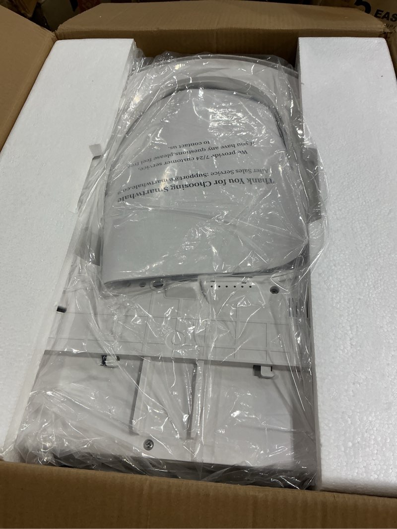 Condition photo showing Good Condition for electric bidet toilet seat, heated toilet seat elongated with instant warm water & dryer, feminine & front rear wash, wireless remote, self-clean nozzle, slow close lid, upgraded silent eco child mode