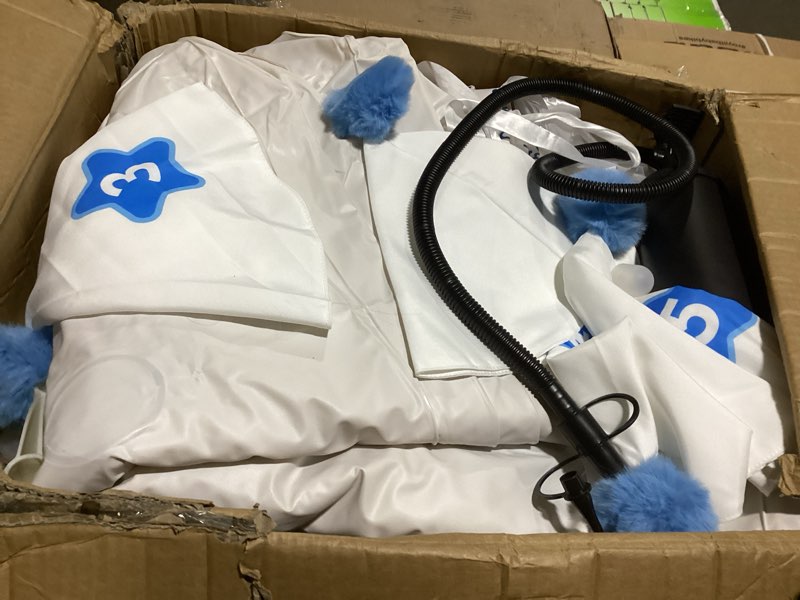 Condition photo showing As Is for 6 Pack Teepee Tent for Kids with Inflatable Airbed, Light, Toddler Tent Children Room Tents, Slumber Party Sleepover Tents, Indoor Outdoor Kids Play Tent Playhouse for Girls & Boys